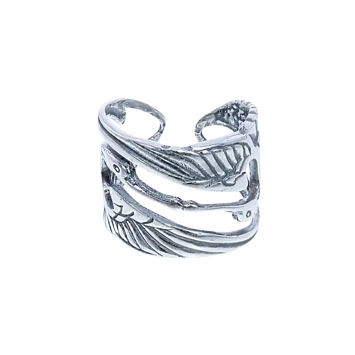 Art Nouveau Ring | Kraanvogel