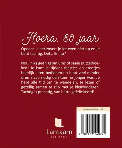 Hoera 80 jaar