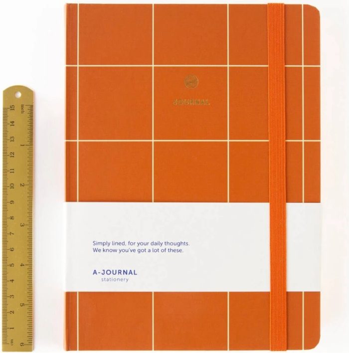 Notebook Terracotta Checkered