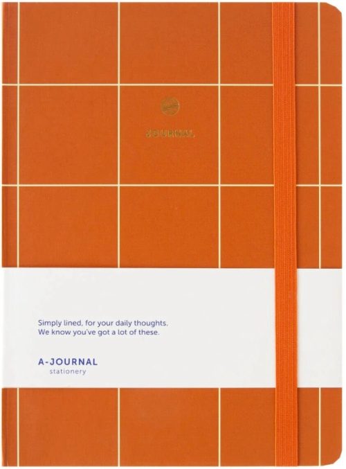 Notebook Terracotta Checkered