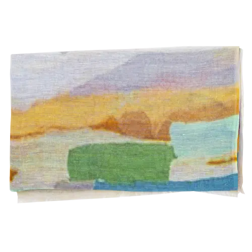 Sjaal Katoen/Linnen | Pastel