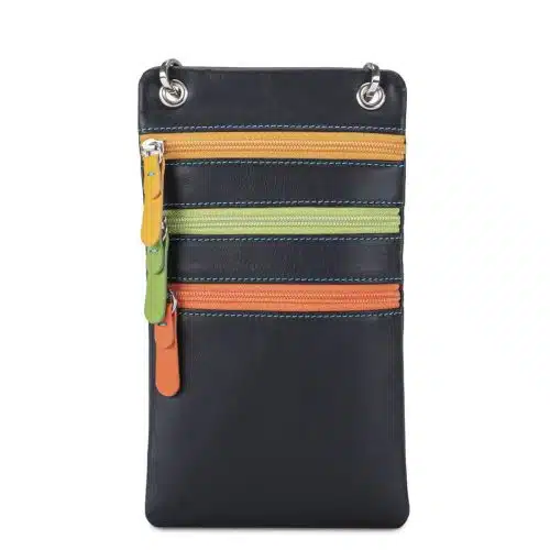 Travel Neckpurse | Black Pace