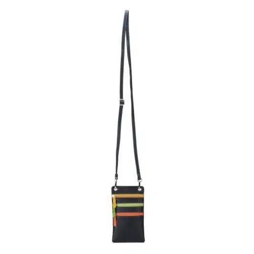 Travel Neckpurse | Black Pace