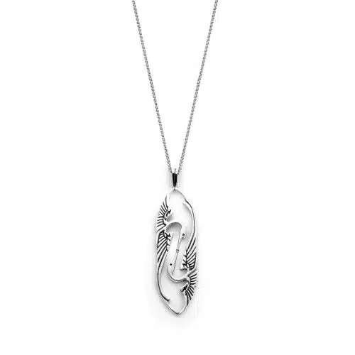 Art Nouveau Collier| Kraanvogel