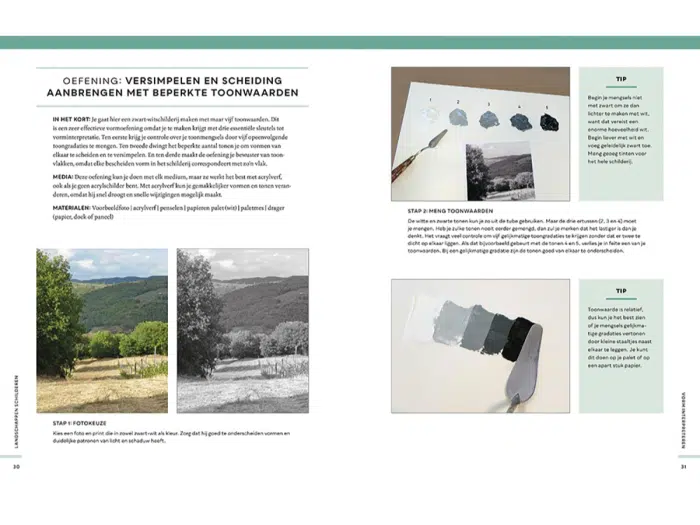 Landschappen schilderen