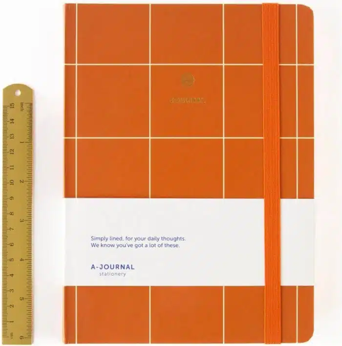 Notebook Terracotta Checkered