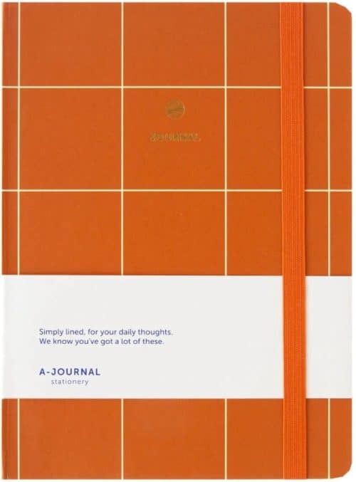 Notebook Terracotta Checkered