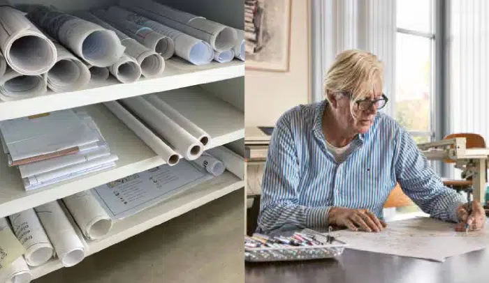 Piet Oudolf aan het werk