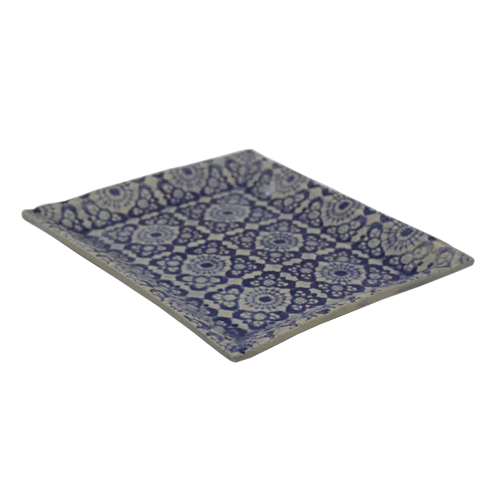 Serveerschaal breed | Delft Blue