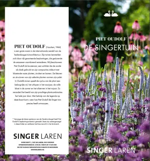 Singer Laren | Tuinkaart