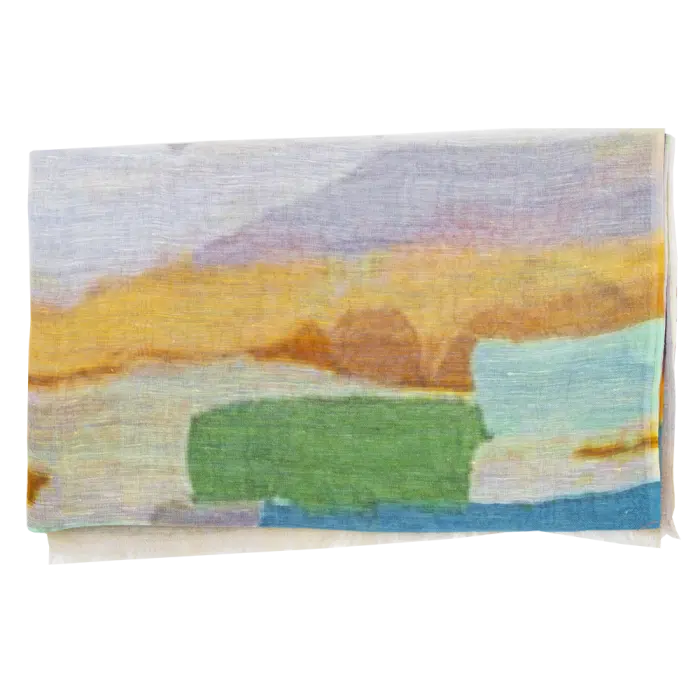 Sjaal Katoen/Linnen | Pastel