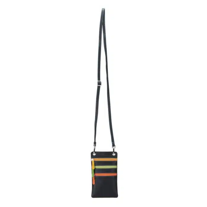 Travel Neckpurse | Black Pace