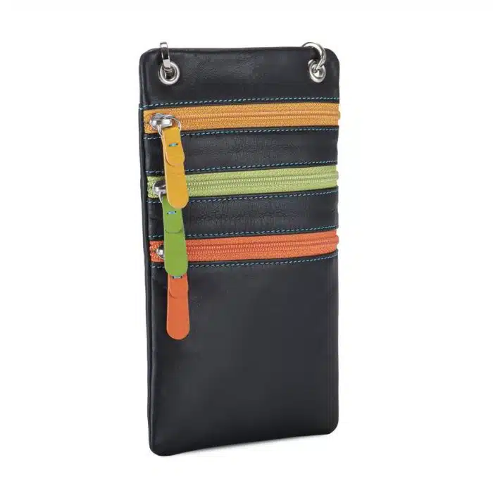 Travel Neckpurse | Black Pace