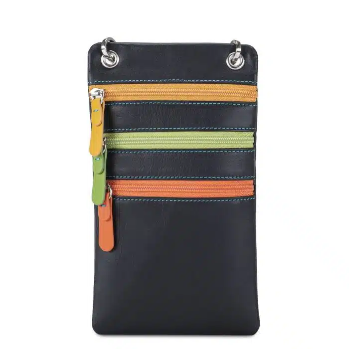 Travel Neckpurse | Black Pace