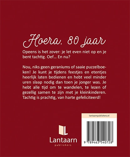 Hoera 80 jaar