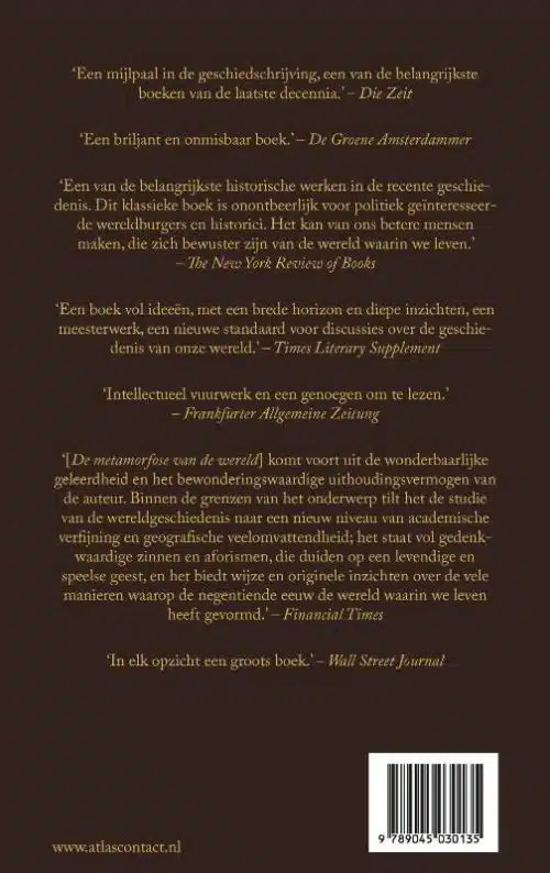 De metamorfose van de wereld