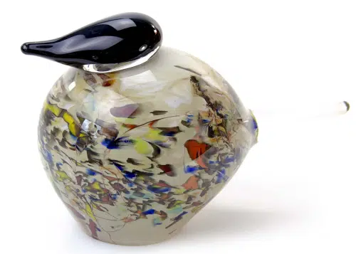 Glas | Vogel Bontgekleurd