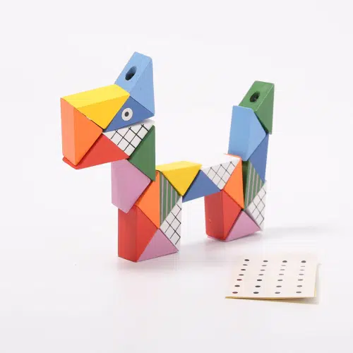 Houten Twist Puzzel | Dierentuin