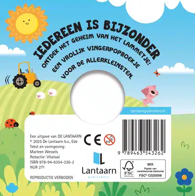 Vingerpopboekje | Schaap